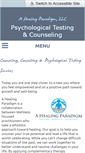 Mobile Screenshot of ahealingparadigm.com